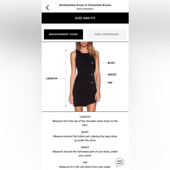 Smokeshow Dress in Chocolate Brown - Picture 9 of 10